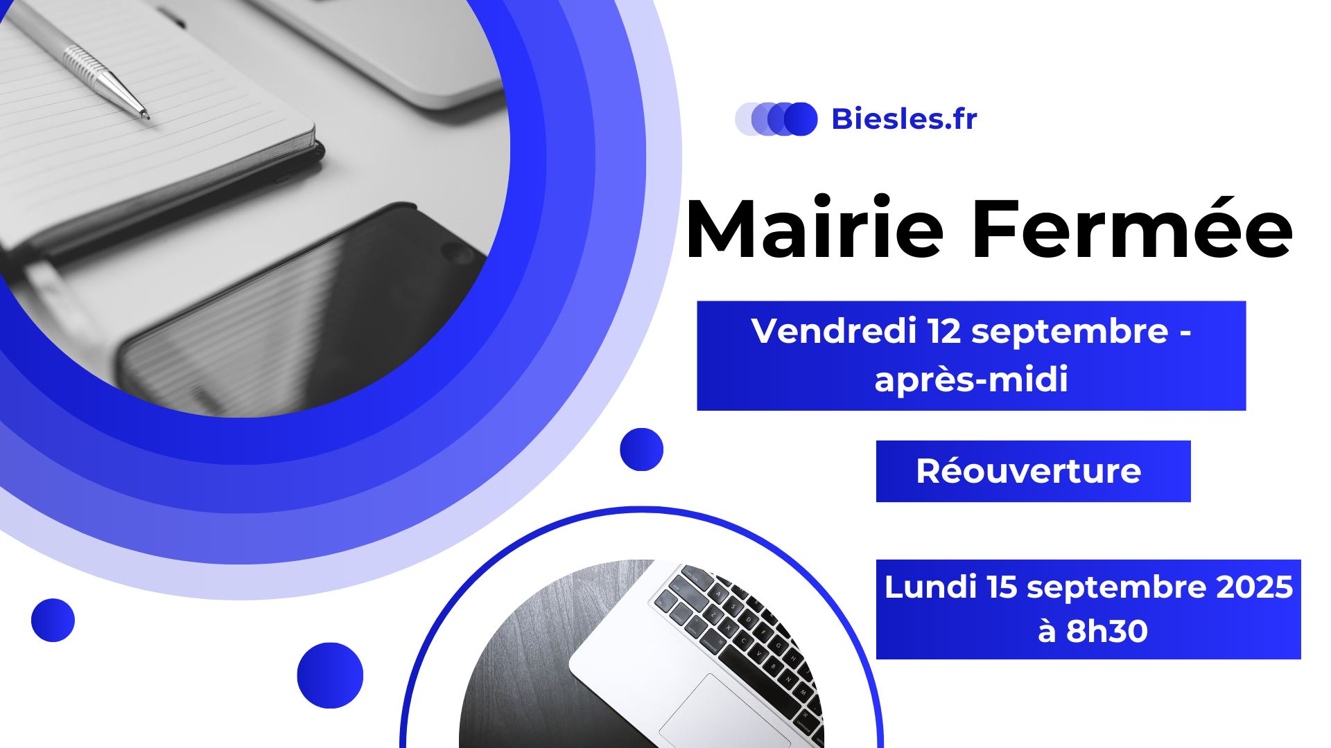 Mairie Fermée